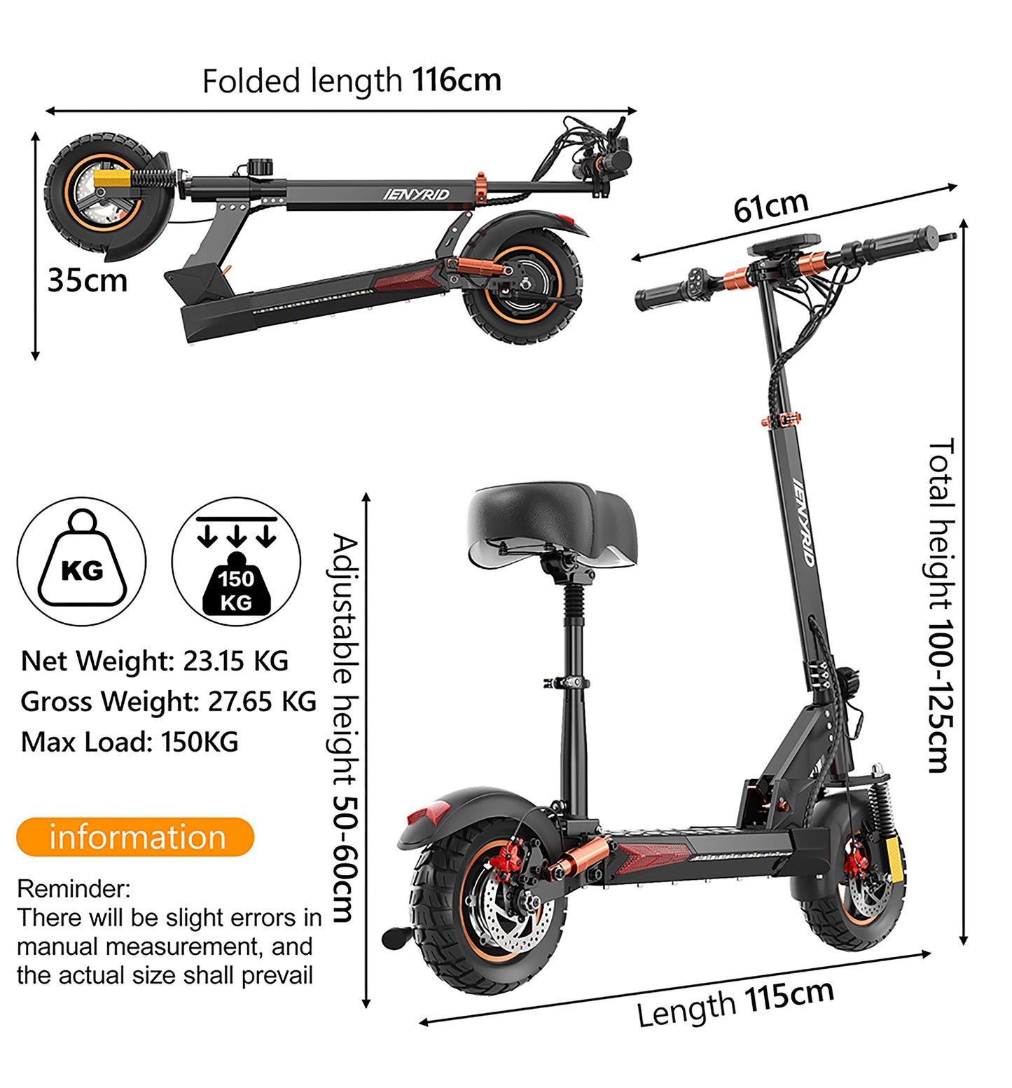 iENYRID M4 PRO S+ Electric Scooter