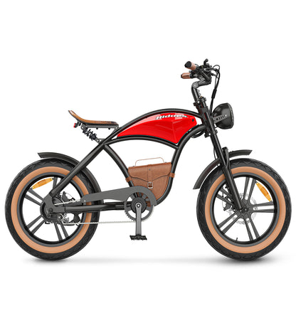 HIDOES B10 Electric Bike – 1000W Motor | 48V 12.5Ah Battery | 28 MPH Speed | 40 Miles Range