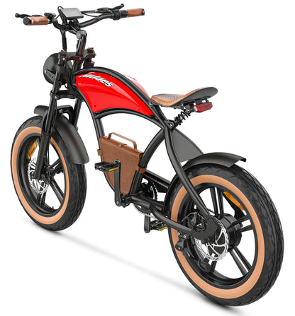 HIDOES B10 Electric Bike – 1000W Motor | 48V 12.5Ah Battery | 28 MPH Speed | 40 Miles Range