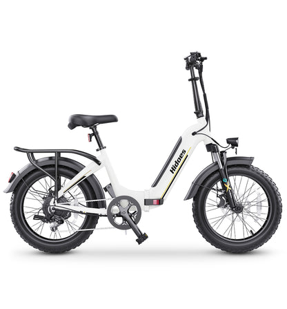 Hidoes BF1 Electric Bike – 750W Motor | 48V 13Ah Battery | 25 MPH Speed | 22 Miles Range