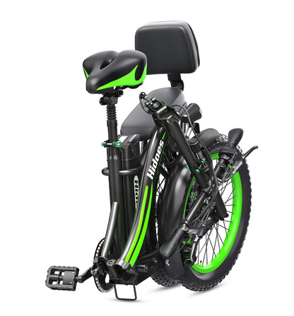 Hidoes C1 Electric Bike – 750W Motor | 48V 13Ah Battery | 25 MPH Max Speed | 40 Miles Range