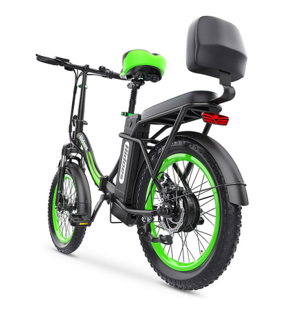 Hidoes C1 Electric Bike – 750W Motor | 48V 13Ah Battery | 25 MPH Max Speed | 40 Miles Range