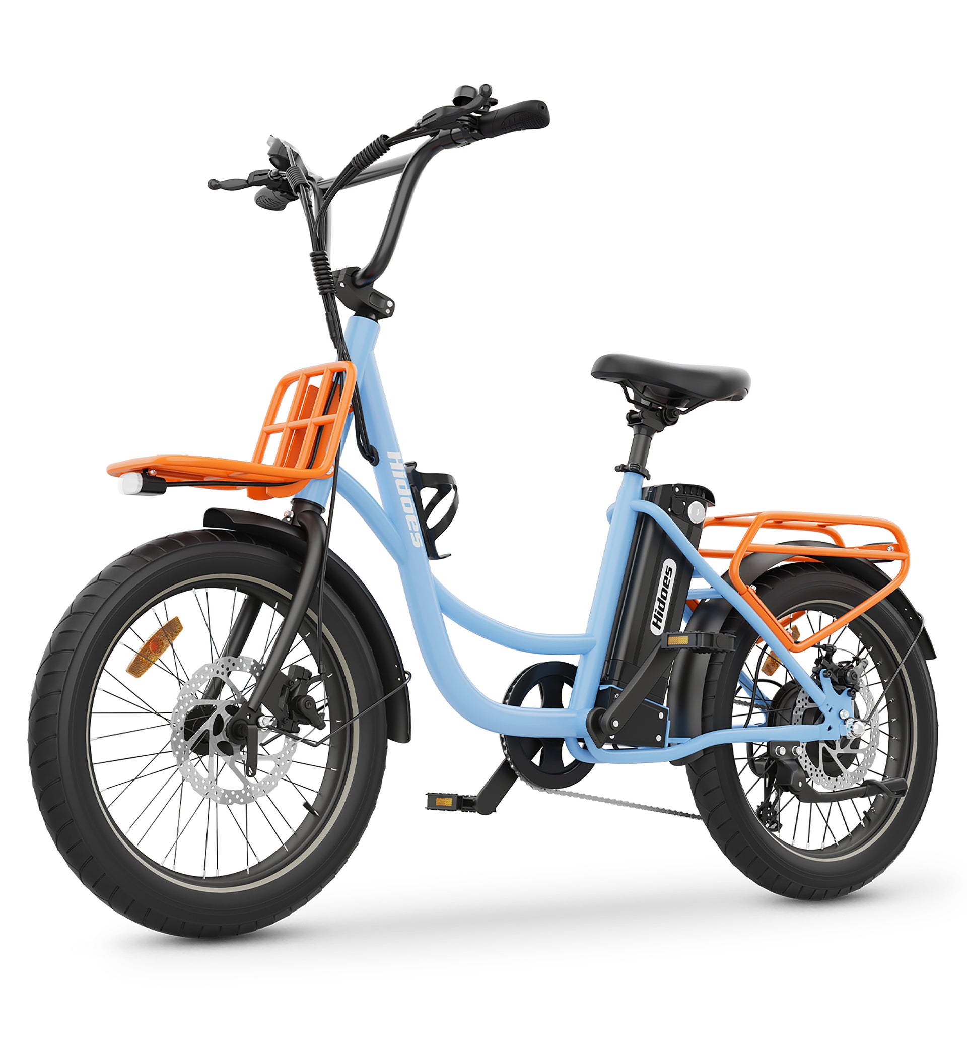 Hidoes C6 Electric Bike – 250W Motor | 36V 13Ah Battery | 15.5 MPH Max Speed | 22 Miles Range