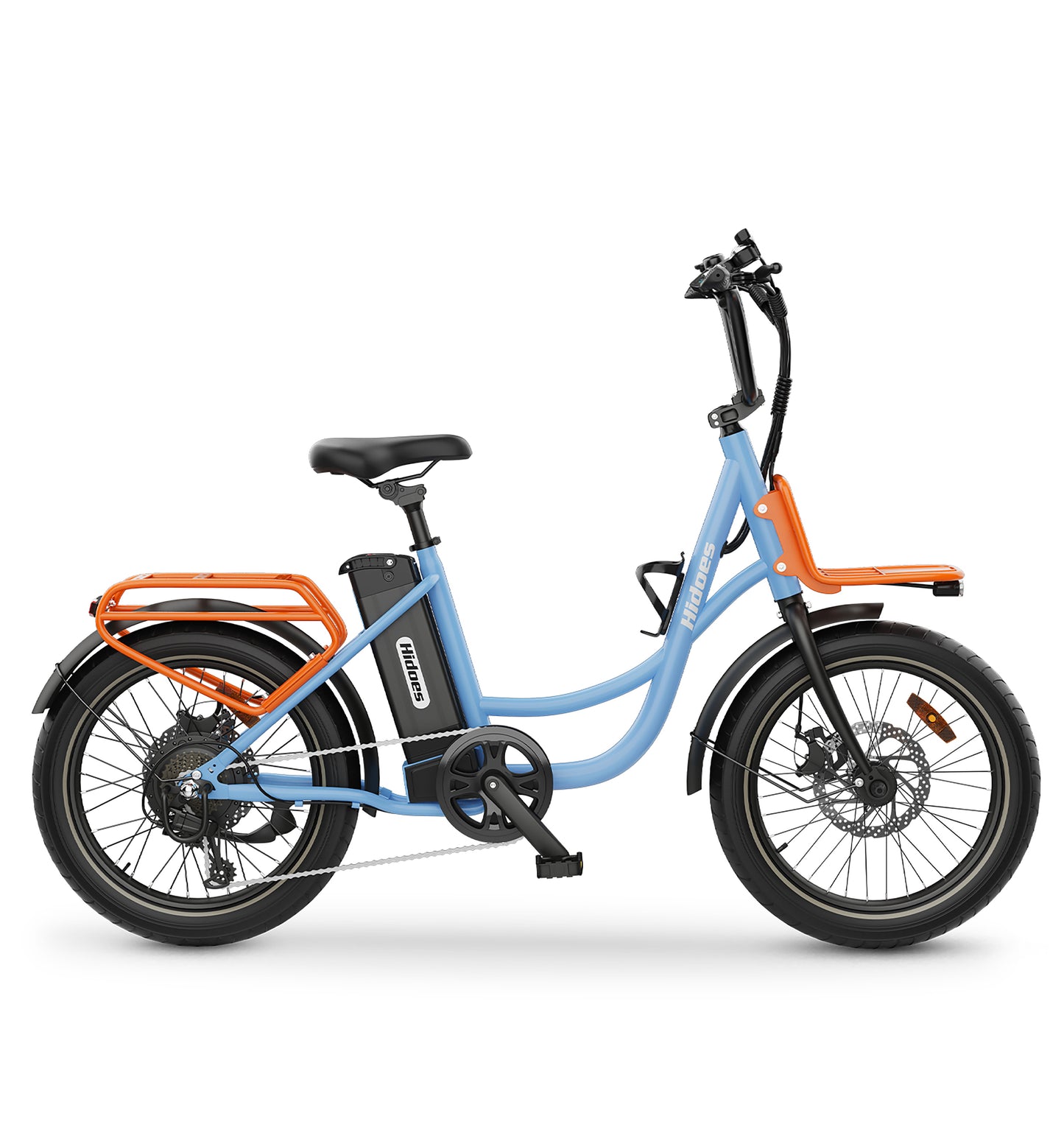 Hidoes C6 Electric Bike – 250W Motor | 36V 13Ah Battery | 15.5 MPH Max Speed | 22 Miles Range