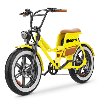 Hidoes C8 Electric Bike – 250W Motor | 48V 17Ah Battery | 15.5 MPH Max Speed | 34 Miles Range