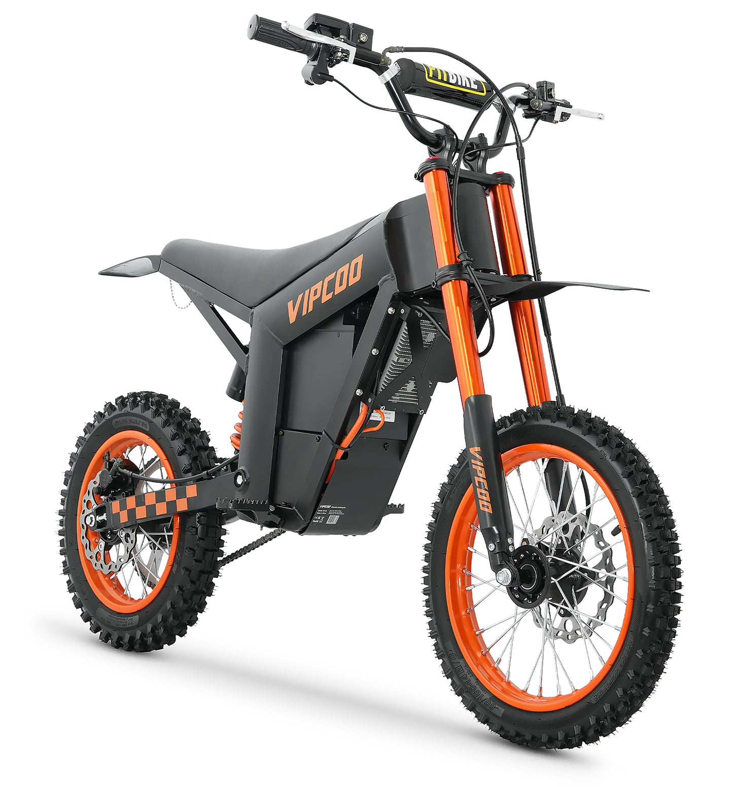VIPCOO H2 Electric Motorcycle – 3000W Power | 48V 20.8Ah Battery | 60KM Range | 25KM/H Speed