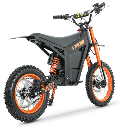VIPCOO H2 Electric Motorcycle – 3000W Power | 48V 20.8Ah Battery | 60KM Range | 25KM/H Speed