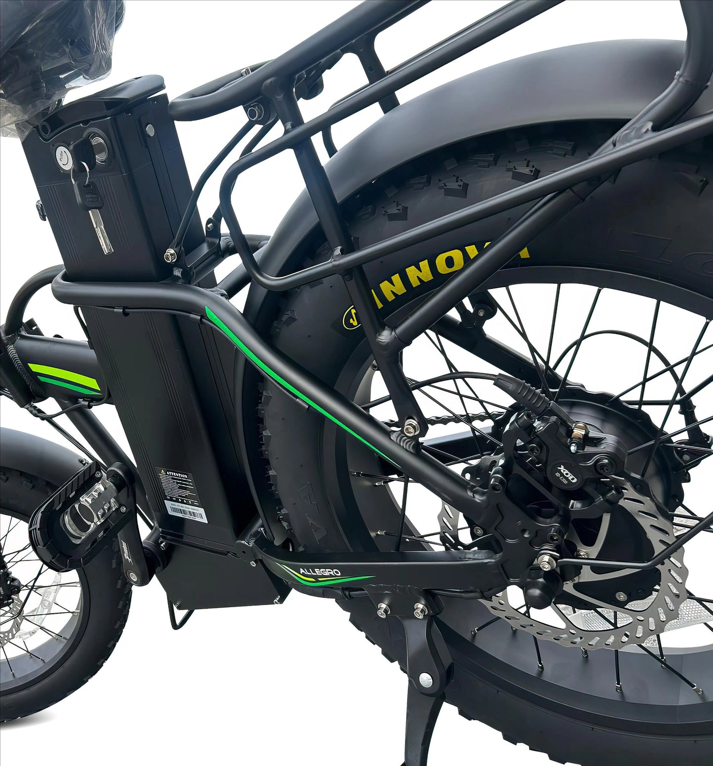 Allegro City Fold Pro Foldable Electric Bike – 250W Motor | 48V 35Ah Battery | 15.5 MPH Speed | 100 Miles Range