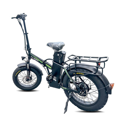 Allegro City Fold Pro Foldable Electric Bike – 250W Motor | 48V 35Ah Battery | 15.5 MPH Speed | 100 Miles Range