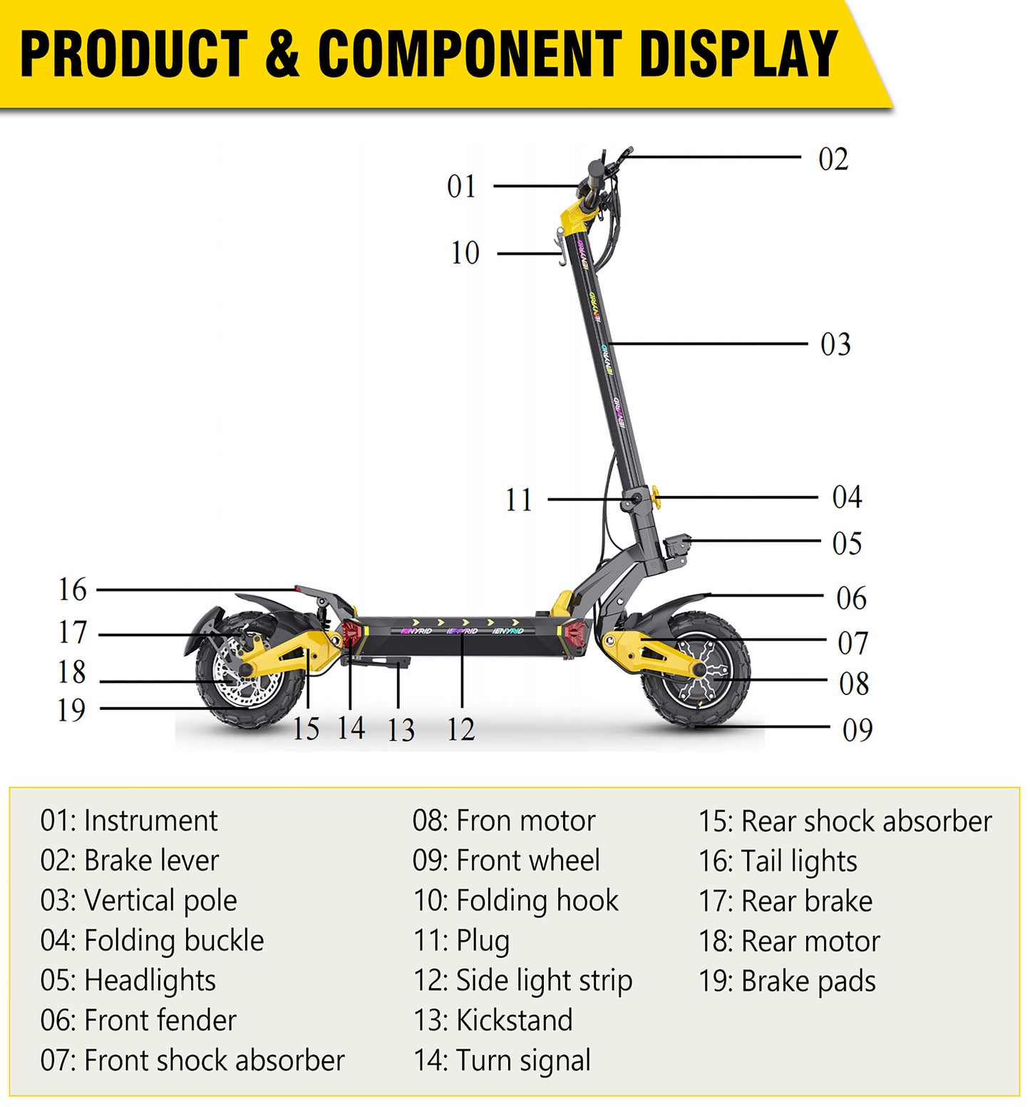 iENYRID ES60 Electric Scooter