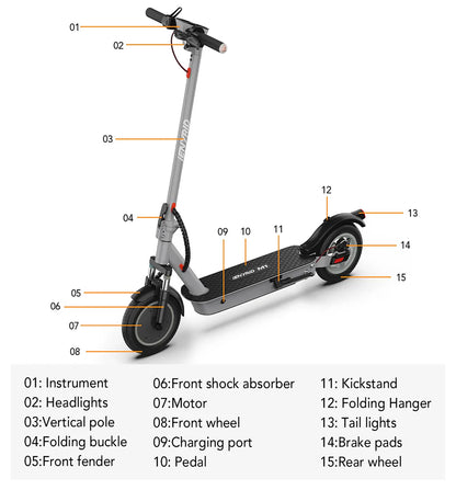 iENYRID M1 Lightweight Electric Scooter